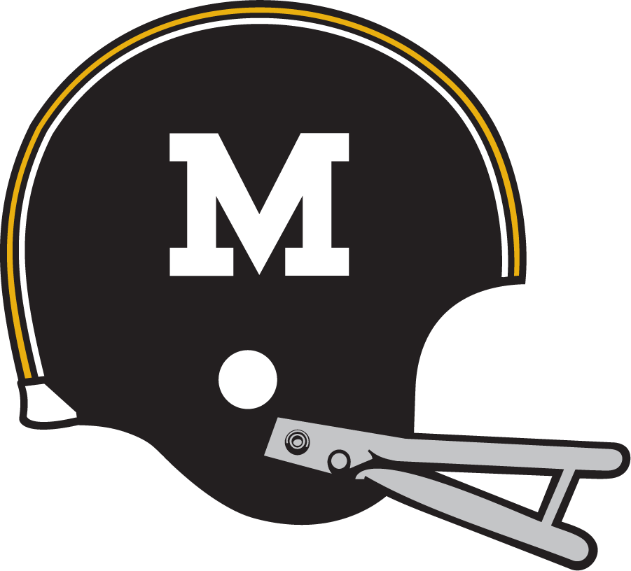 Missouri Tigers 1971-1977 Helmet Logo diy iron on heat transfer